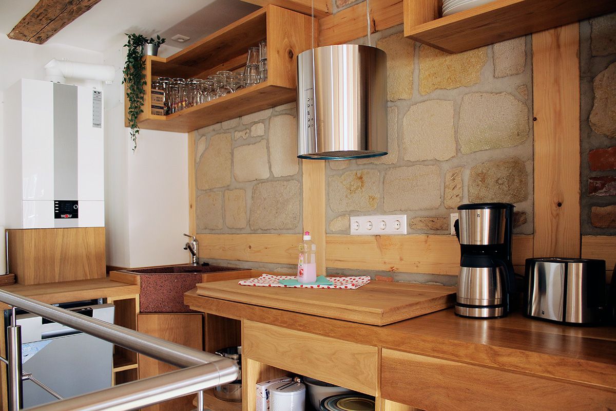 Ferienhaus Schlossblick - Küchenzeile