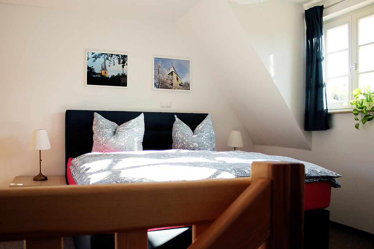 Ferienhaus Schlossblick - Schlafzimmer 02